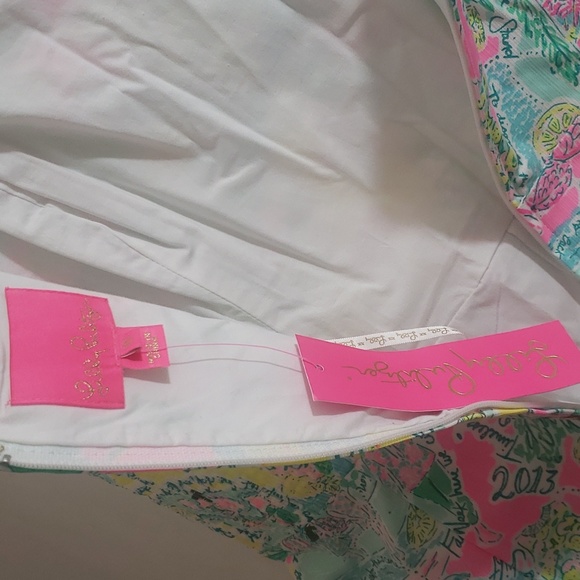 Lilly Pulitzer Jesse Ruffle romper size 10 - Picture 3 of 10